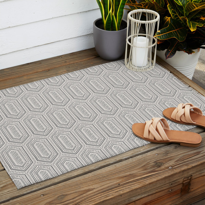 Tapis rectangulaire Maryam avec envers antidérapant, Rectangle 2 pi x 3 pi