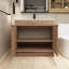 Meuble-lavabo simple 36 po avec plateau en céramique Navay-1897072216