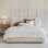 Lit plateforme tapissier Bella