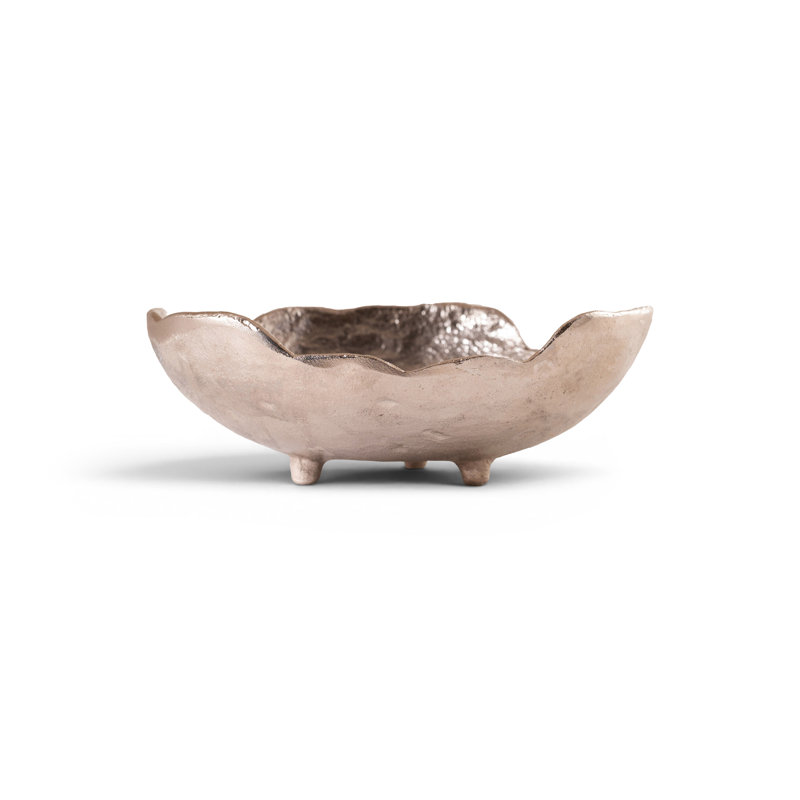 Bol en aluminium Calyx Silver, Silver