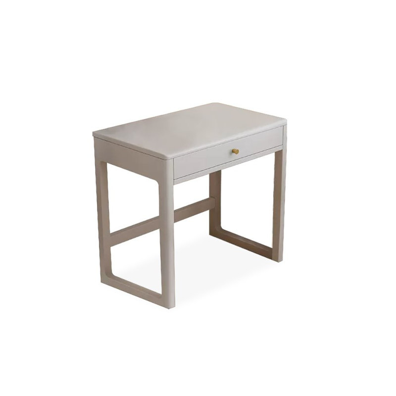Bureaux rectangulaires en bois massif, H 29,53 po x l 31,5 po x P 19,69 po, Blanc