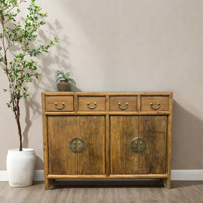 Solid Camphor Wood  Hallway Cabinet