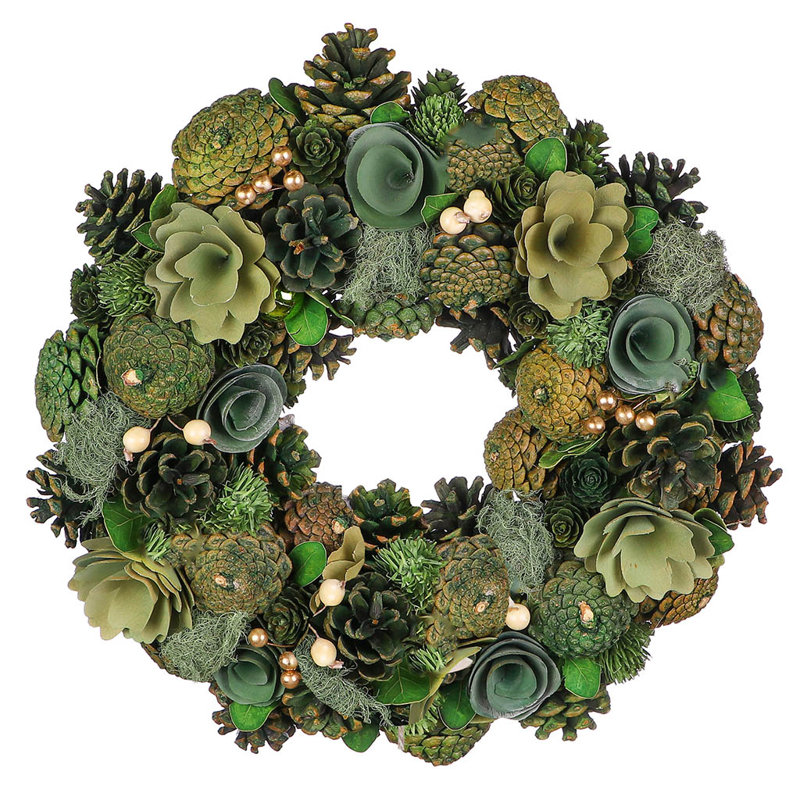 Handcrafted Preserved 35cm Wreath