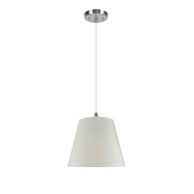 Luminaire suspendu conique unique à 2 lumières Seth