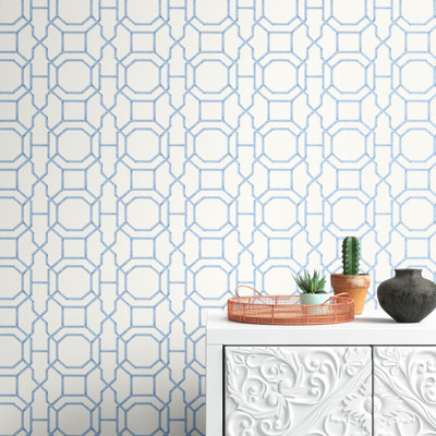 Alita Peel & Stick Geometric Roll
