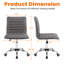 Chaise de bureau d'ordinateur Kaycee-231432605