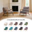Fauteuil en chenille Mid-Century-134099072