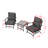 3-Piece Spring-Rocking Conversation Set-444986322