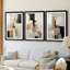 ABSTRACT Series CCCCLXIV - Impression sur mesure encadrée de qualité supérieure - 3 pièces-978499352-978499354