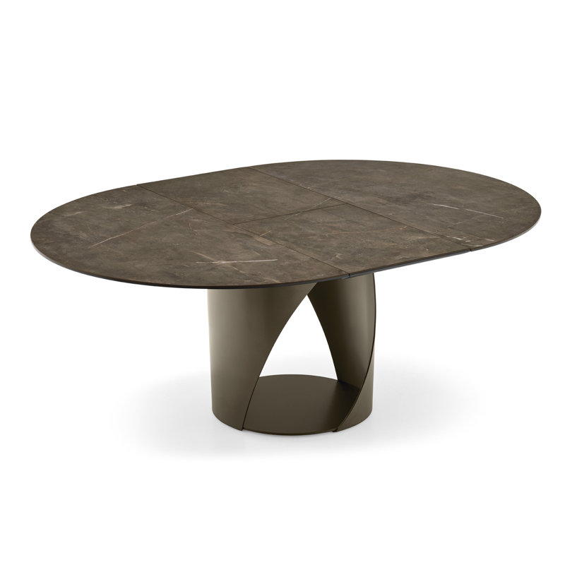 Cyclone Extendable Tables, Matt Bronze, Bronze