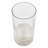 Ramira Candle Holder Set of 2 4"Dia. x 8" Clear/White