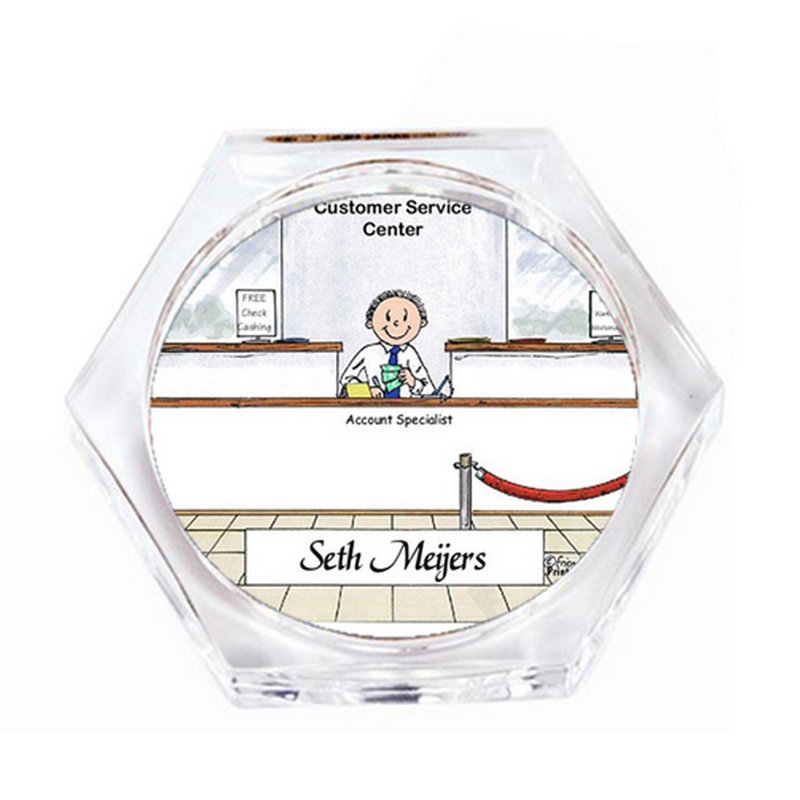 Coffret cadeau personnalisé sous-verre à guichet automatique - sous-verre (4 sous-verres), Oui