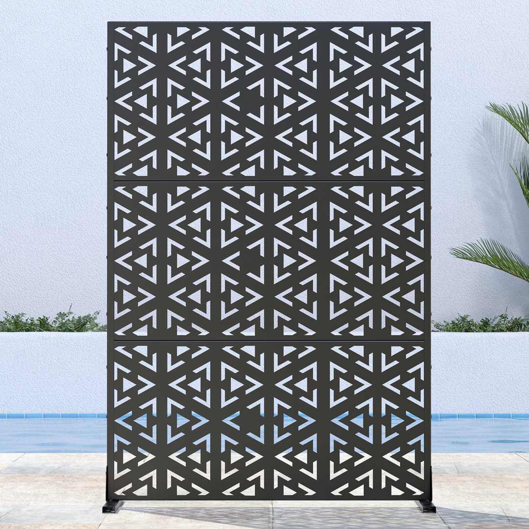 Outdoor Metal Privacy Screen Dovelina