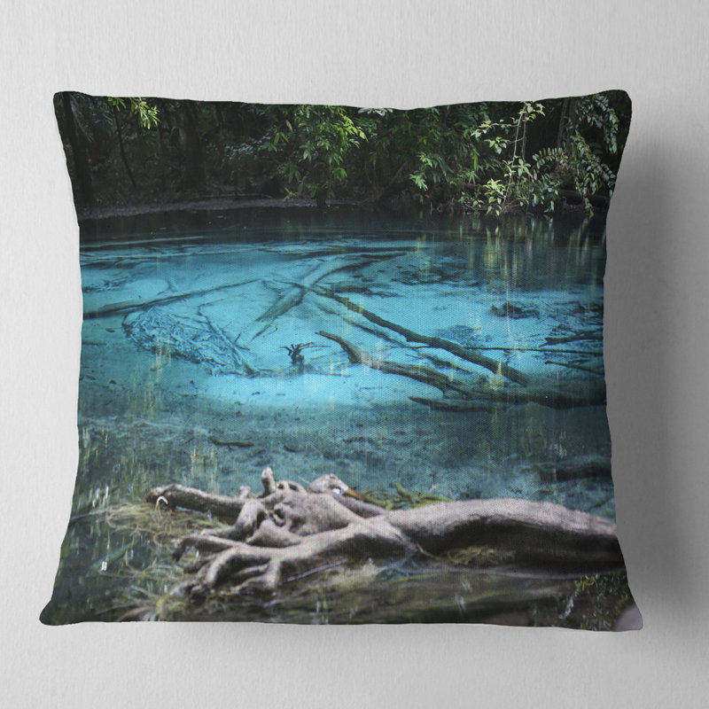 Coussin Landscape Forest, 16 po x 1 po, Coussin décoratif