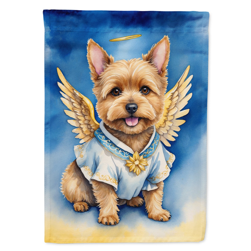 Drapeau Norwich Terrier My Angel Garden