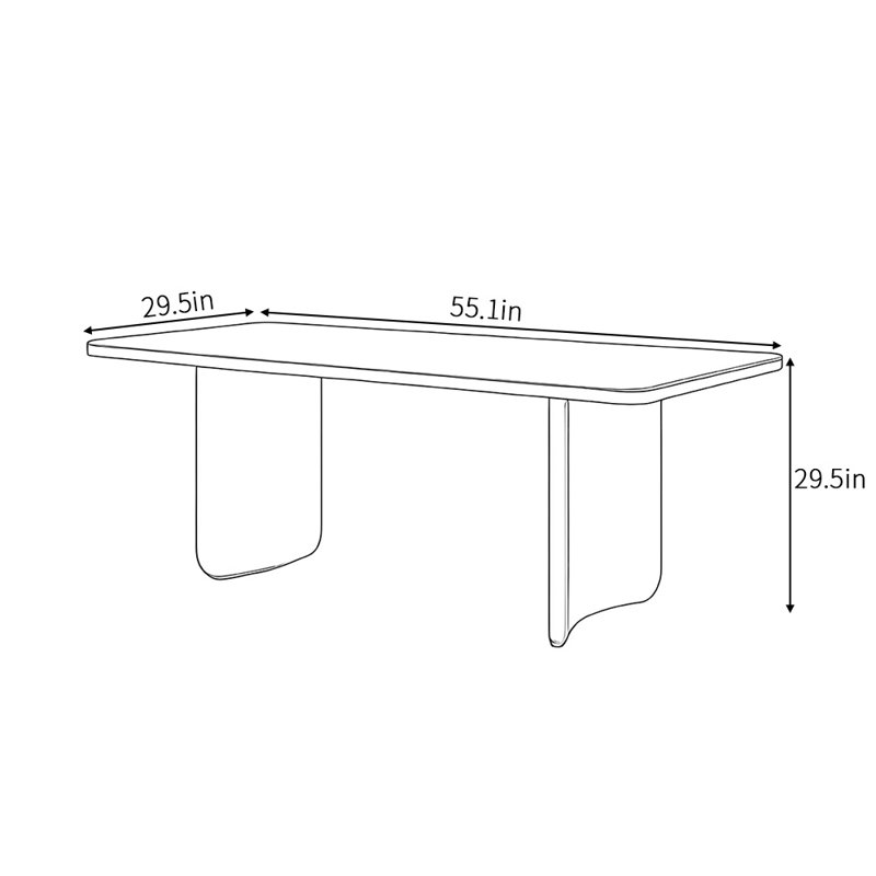 Olav, 29.5"H x 55.1"L x 29.5"W