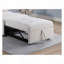 Chaise convertible en velours côtelé sans accoudoirs avec coussin-240678960