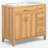 36" Single Bathroom Vanity With Ceramic Sink