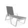 Holna Outdoor Rust-Resistant Metal Chaise Lounge