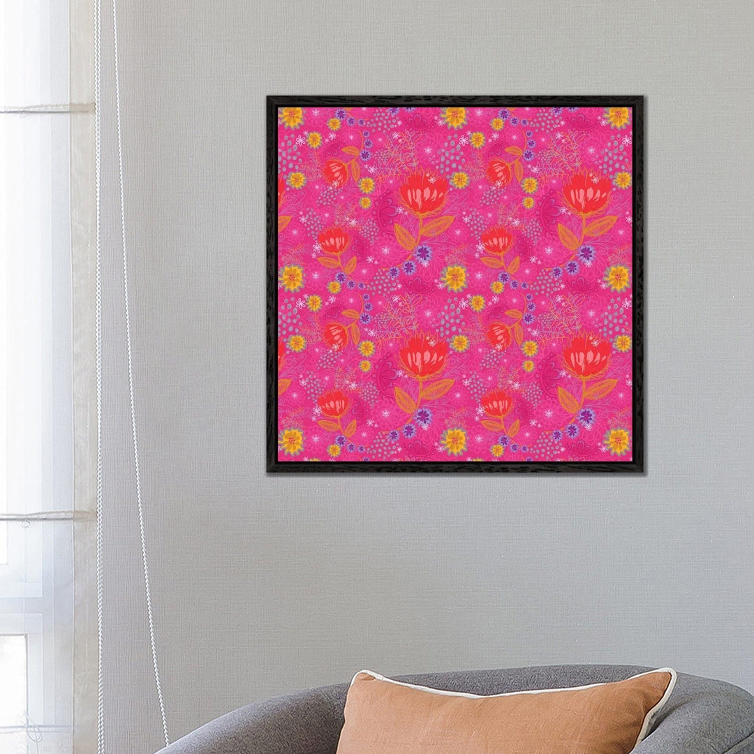 Bright Bouquet von Stephanie Corfee - Galerie-verpackte Leinwand Giclée