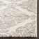 Bernon Hand Tufted Viscose/Wool Geometric Rug in Ivory/Silver
