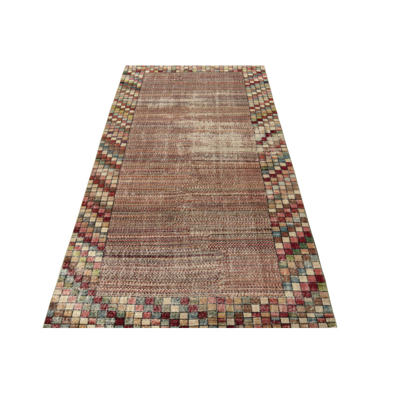 One-of-a-Kind 4'7" X 9'5" Hand Knotted Area Rug