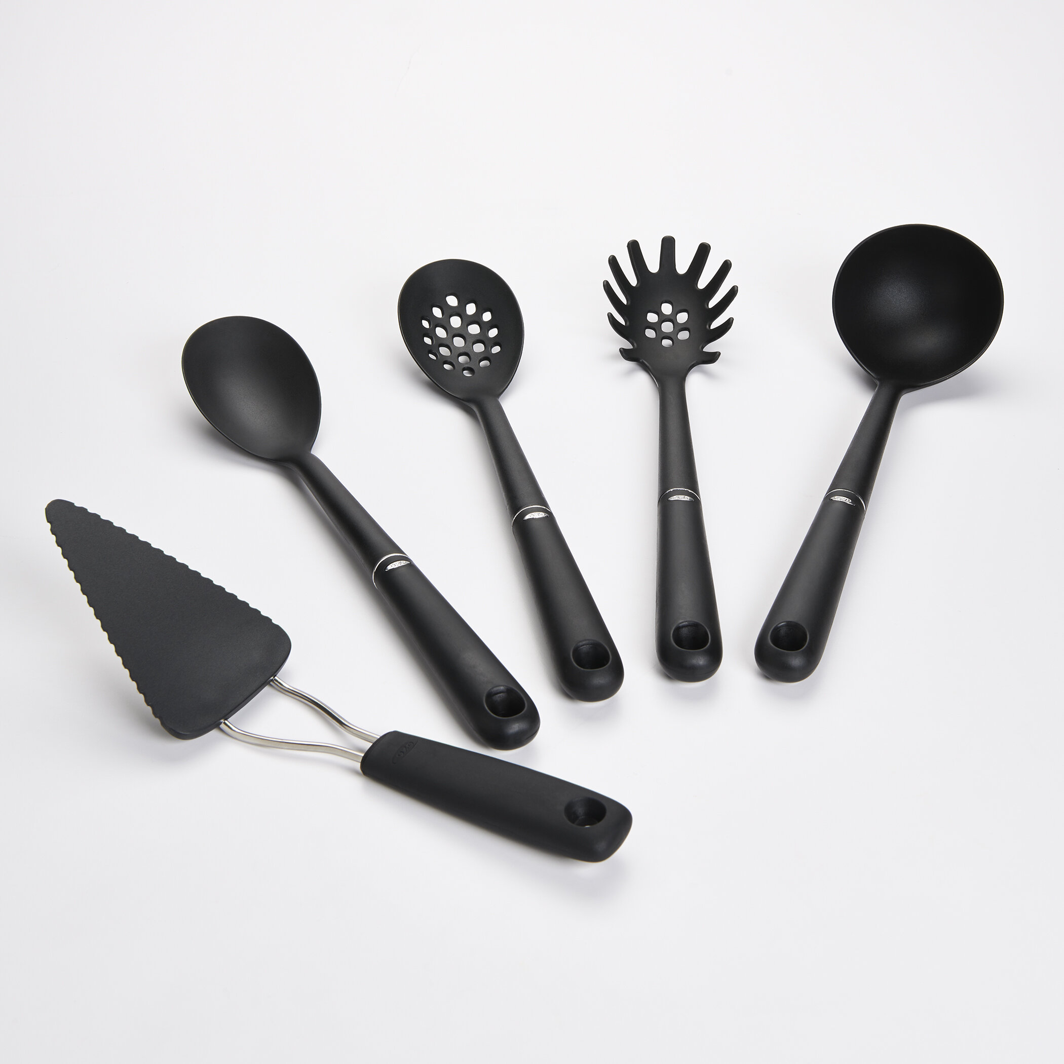  OXO Good Grips Nylon Ladle, Black, One Size: Kitchen Ladles:  Home & Kitchen