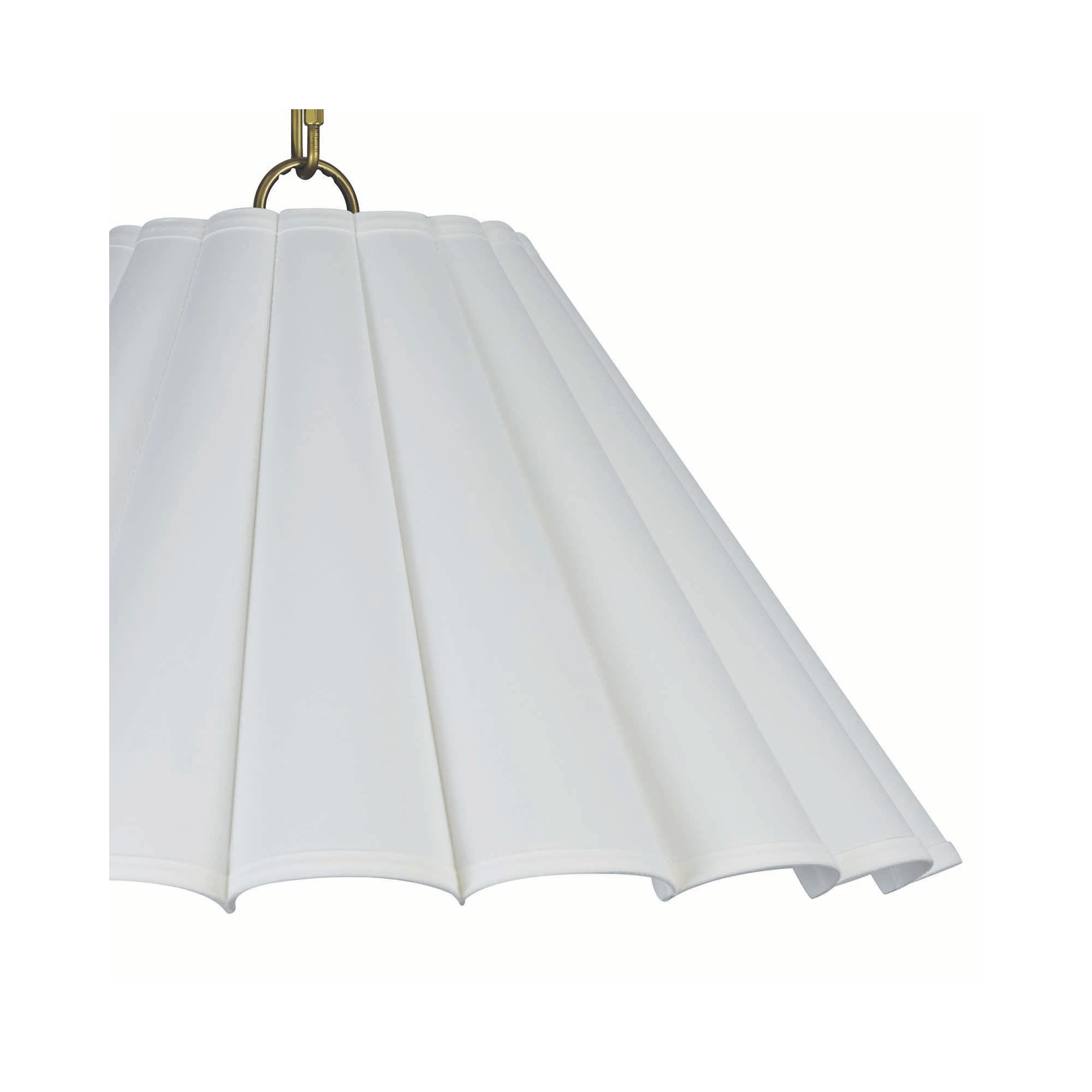 Allison Pendant Large (Natural Brass), Natural Brass