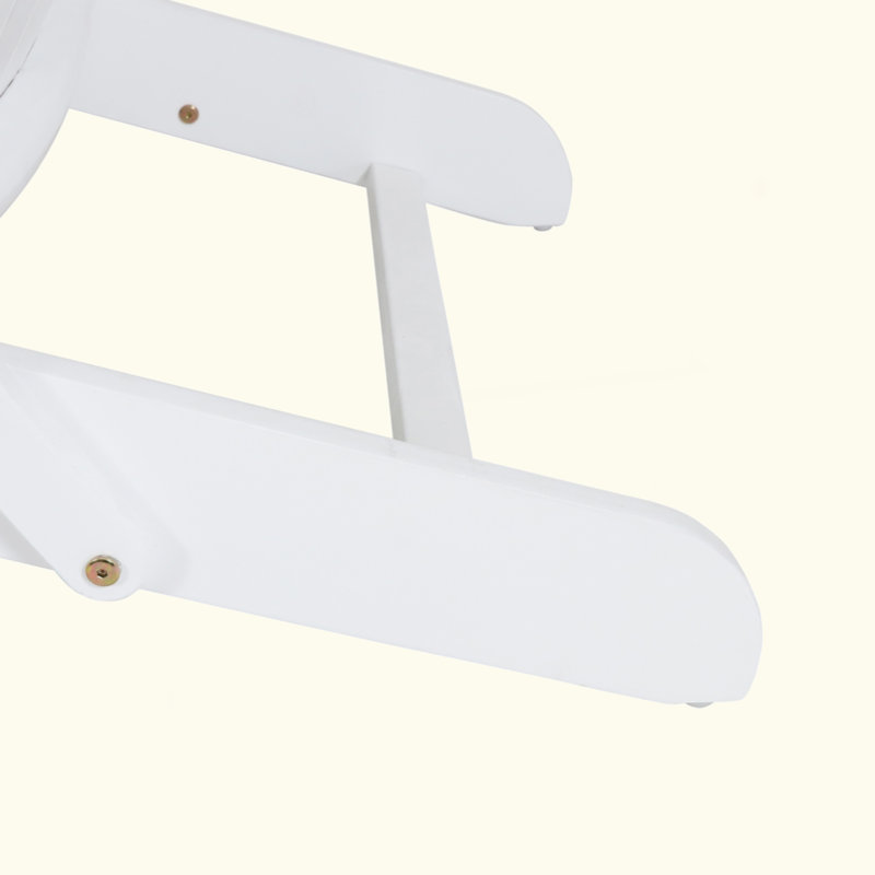 Chaise de patio pliante avec porte-gobelets, conception rustique pour la détente en plein air et l'efficacité de l'espace