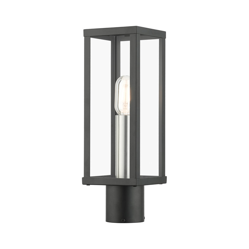 Faidra Transparent Lantern Head, Black