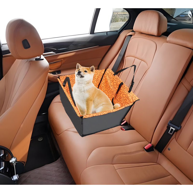 Siège d'auto en polyester Puppy, Orange