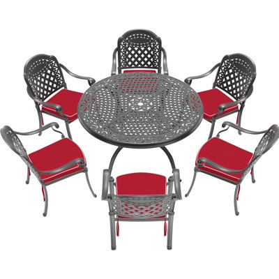 Cast Aluminum Patio Furniture With Cushions 6 Build And