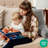 Faux Fur Reading Backrest Pillow-108989347