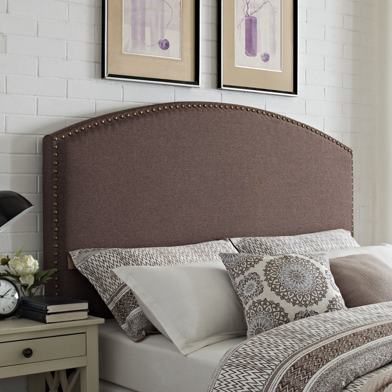 Benedict Upholstered Headboard, King/California King, Bourbon Linen