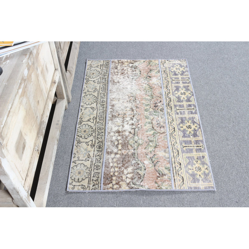 Tapis de sol rustique fait à la main dans un style rustique créant un accueil chaleureux pour votre entrée avec décoration intérieure Boho