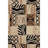 Brinson Patchwork Hand Tufted Wool Brown/Black/Cream Area Rug-1978668456
