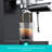 CASABREWS 3700E 20 Bar Espresso Machine Cappuccino Maker with Milk Frother-101041836