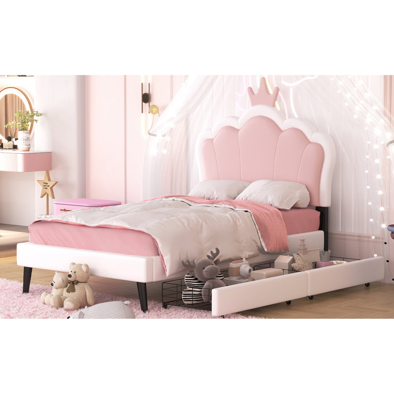 Élégant lit plateforme Princess