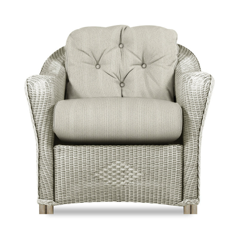 Reflections Outdoor Lounge Chair, Canvas Natural Sunbrella® Canvas, Linen
