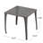 Outdoor KAI 18" SIDE TABLE