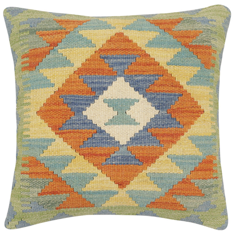 Keen Geometric Throw Pillow
