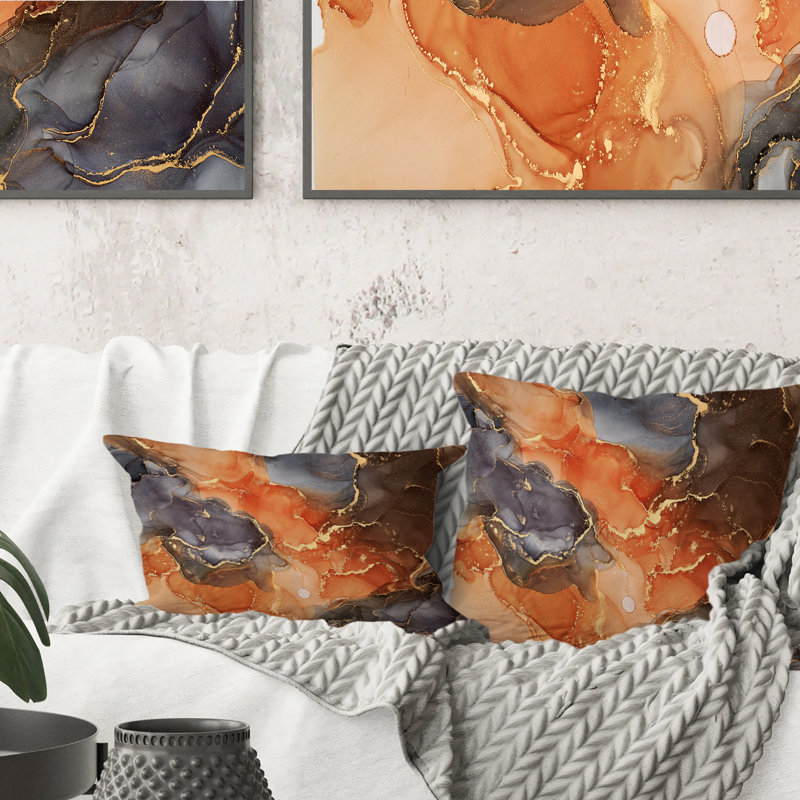 Coussin Brown, 16 po x 16 po