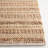 Hand Woven Wool/Jute/Cotton Striped Rug in Brown/Beige-1485356360