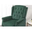 Coss 70cm Wide Velvet Wing Chair Recliner-273829084