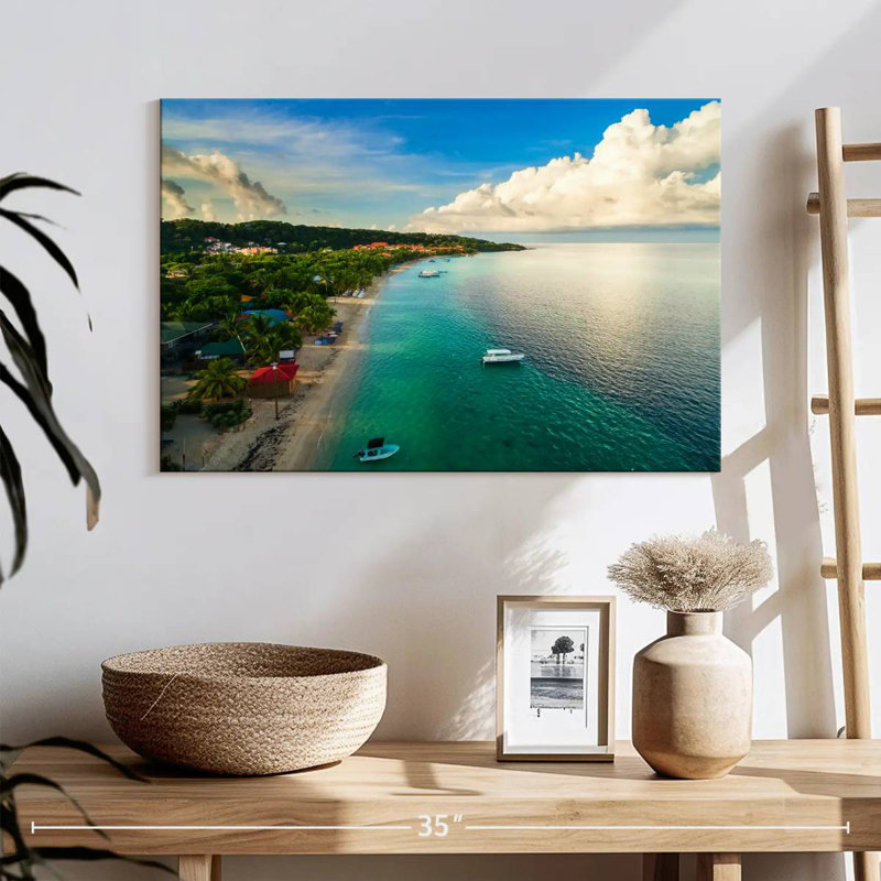 Roatan Tropical Gillard, 16" H x 24" W