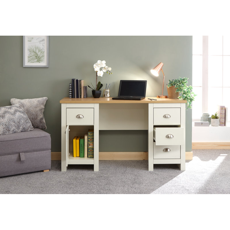Leyla Writing Desk, Cream