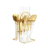 Mercer41 Hughie Stainless Steel Flatware Set - Service for 6
