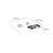 Simple rectangular acrylic suspension coffee table-102625057