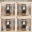 20.5'' - 96" W Closet System with Wooden Drawers and Hanging Rods(Cut to Fit)-287349745
