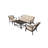 Pluto 5 - Person Patio Conversation Set with Cushions